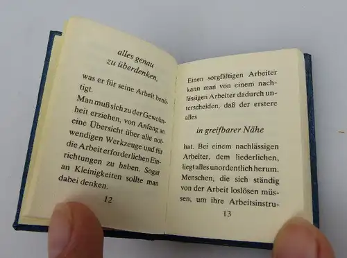 Minibuch: Wie man arbeiten muss!vVerlag Junge Welt Berlin bu0263