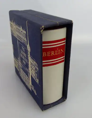 Minibuch: 750 Jahre Berlin Offizin Andersen Nexö Leipzig 1987 bu0242