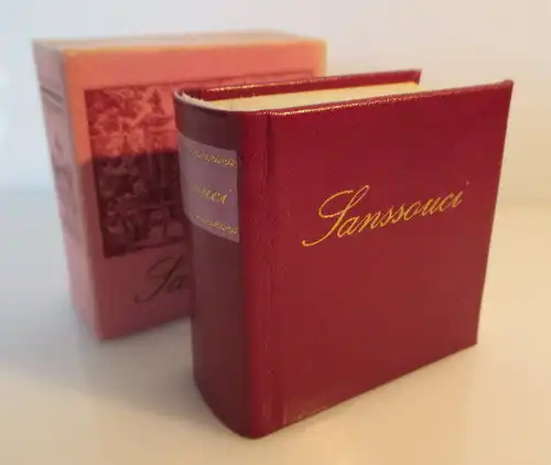 Minibuch: Schloss Sanssouci 2. Auflage Offizin Andersen Nexö bu0201