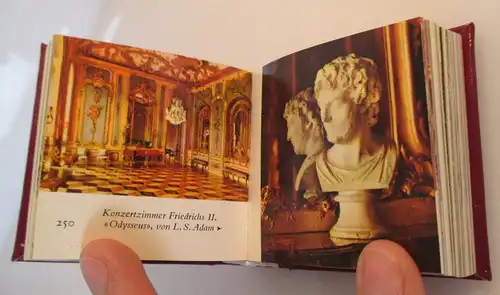 Minibuch: Schloss Sanssouci 2. Auflage Offizin Andersen Nexö bu0201