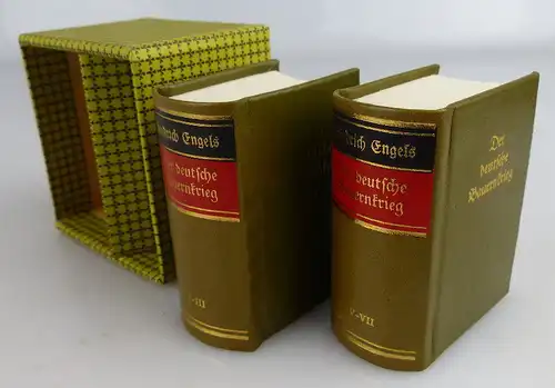 2 Minibücher: Friedrich Engels, Der deutsche Bauernkrieg Dietz Verlag B Buch1598