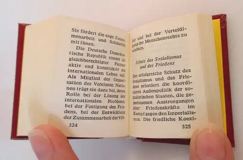 Minibuch: Programm der sozialistischen Einheitspartei Deutschlands bu0143