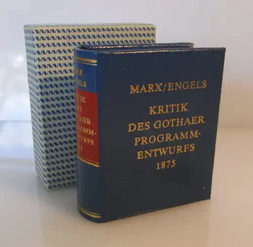 Minibuch: Kritik des Gothaer Programmentwurfs 1875 bu0082