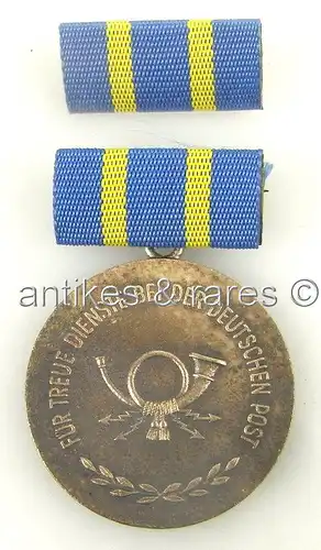 DDR Treuedienstmedaille der Deutschen Post in Silber