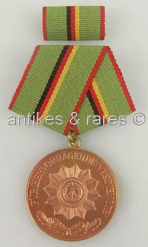 DDR Verdienstmedaille der Organe des Ministeriums des Inneren in Bronze