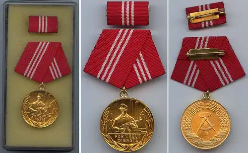 DDR Medaille Kampfgruppen der Arbeiterklasse in Gold