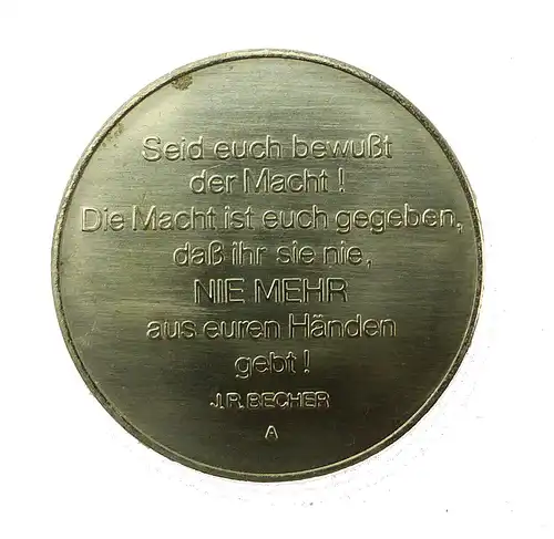 #e8890 DDR Medaille dem 1. Regiment, Wachregiment Stasi 30 Jahre NVA 1956-1986