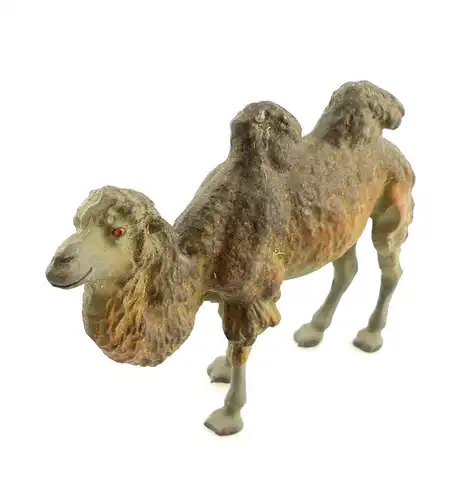 #e4727 Altes Lineol Tier / Massefigur Kamel