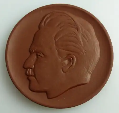 Meissen Medaille: Fritz Heckert 1884-1936 im Etui, Orden2562