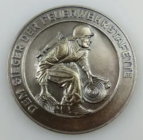 Medaille: Dem Sieger der Feuerwehrstafette Bezirksausscheid im Feuerw, Orden3137
