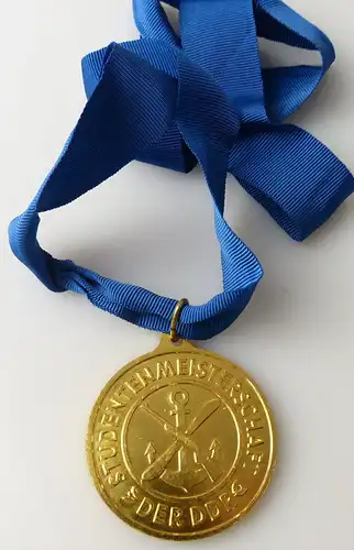 Medaille : Studentenmeisterschaft der DDR MMKV / r390