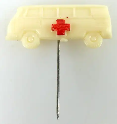 Anstecknadel Krankenwagen mit rotem Kreuz