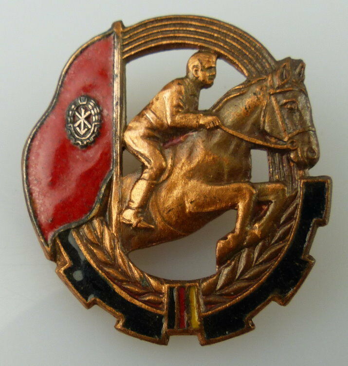 Abzeichen Pferdesport Leistungsabzeichen Bronze vgl Band VII Nr 883 Orden2267 