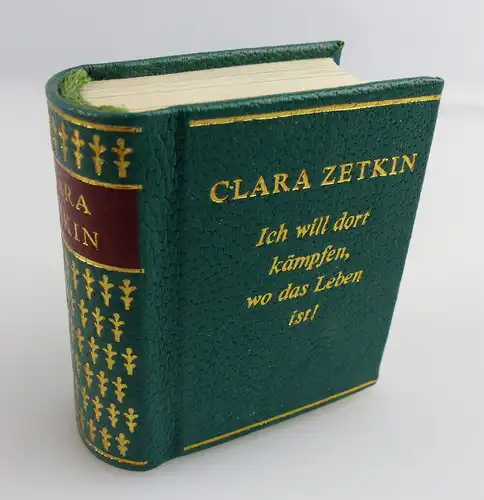 Minibuch: Clara Zetkin ich will dort kämpfen, wo das Leben ist! 1986 e100