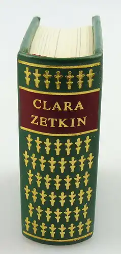 Minibuch Clara Zetkin Ich will dort Kämpfen wo das Leben ist Berlin 1980 /r609