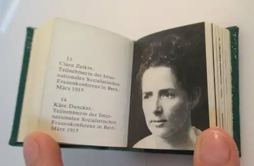 Minibuch: Klara Zetkin Ich will dort kämpfen, wo das Leben ist bu0165