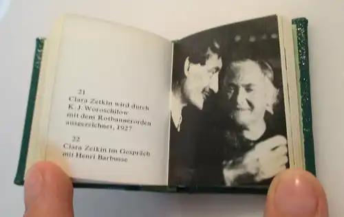 Minibuch: Klara Zetkin Ich will dort kämpfen, wo das Leben ist bu0165