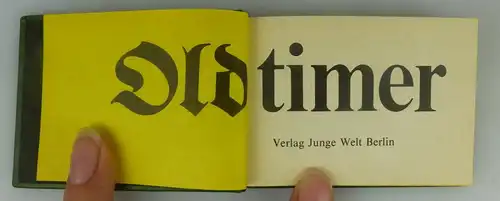 Minibuch Oldtimer Verlag Junge Welt Berlin 1986 Buch1496