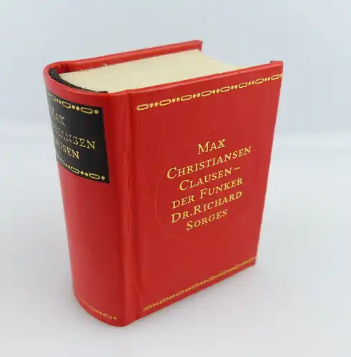 Minibuch: Max Chrisiansen Clausen Der Funker Dr. Richard Sorges e261