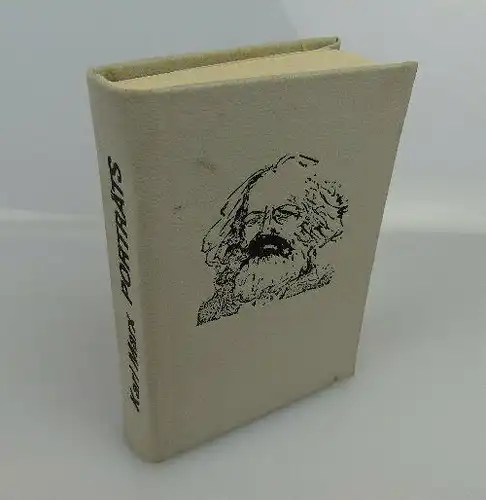 Minibuch: Karl Marx Porträts Illustrationen Plastiken Verlag Junge Welt bu0413