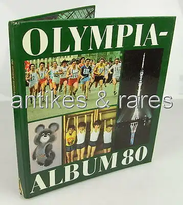 Olympia Album 80, Olympische Sommerspiele in Moskau, Verlag Junge Welt Berlin