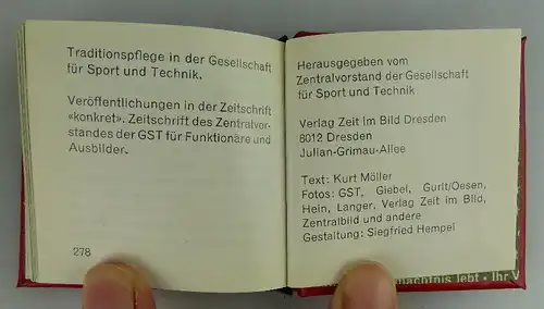 Minibuch: Ihr Vermächtnis lebt 1982 Verlag Zeit im Bild, Buch1524