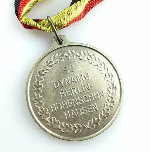 #e4159 DDR Medaille 1977 SG Dynamo Berlin - Hohenschönhausen