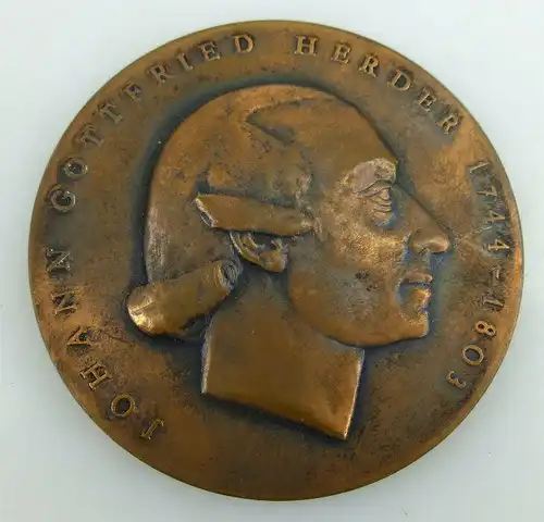 Medaille: Johann Gottfried Herder 1744-1803 Ehrengabe christl. Demokr, Orden1331