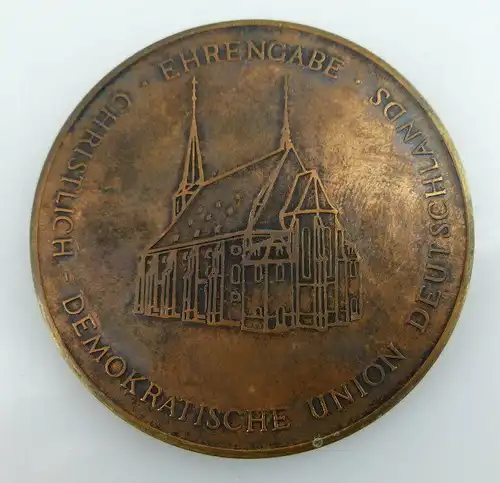 Medaille: Johann Gottfried Herder 1744-1803 Ehrengabe christl. Demokr, Orden1331