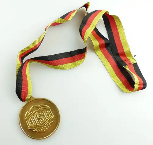 #e4142 Medaille * Meister der DDR * DTSB Deutscher Turn- und Sportverband