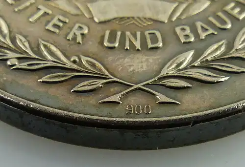 Medaille treue Dienste NVA in 900 Silber, Punze 7, Band I Nr. 150 e, Orden2641