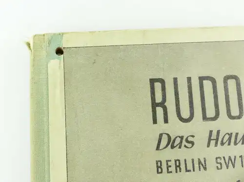 #e8647 Buch: Rodulf Flume Das Haus des Uhrmachers 1887-1937 Industrie Handwerk