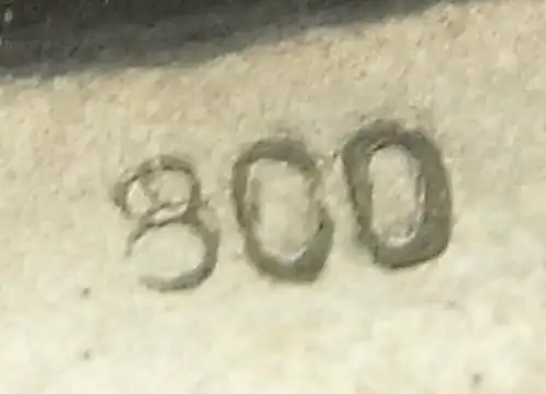 dekorativer Puppenstuben Zylinder in 800 (Ag) Silber