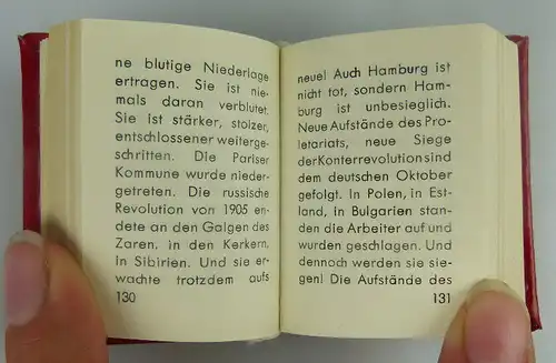 Minibuch: Thälmann Vorbild der Jugend 1976 Buch1462