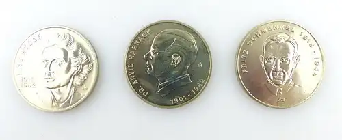 3 Medaillen: Mfs Staatssicherheit Stöbe, Harnack, Schmenkel e1471