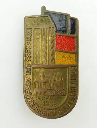 #e1933 Kongress der Arbeiterjugend Deutschlands in Erfurt 1958
