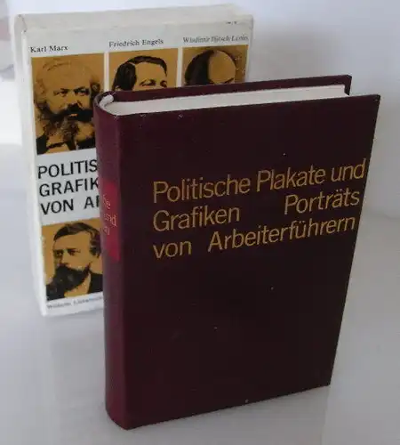 Minibuch Politische Plakate und Grafiken Porträts von Arbeiterführern bu0044