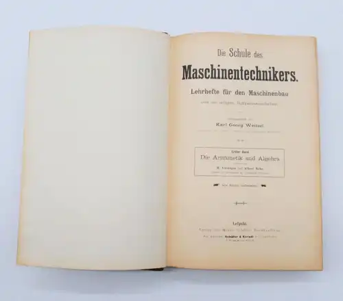 Weitzel Maschinentechniker Arithmetik Algebra Mechanik Festigkeitslehre e12452