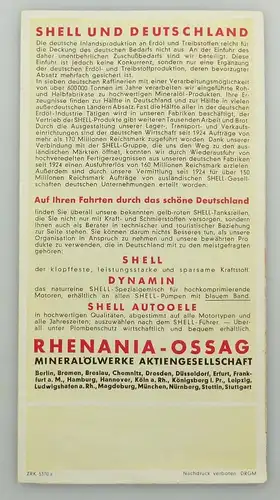 e9592 Alte Shell Stadtkarte Nummer 70 Jena DRGM