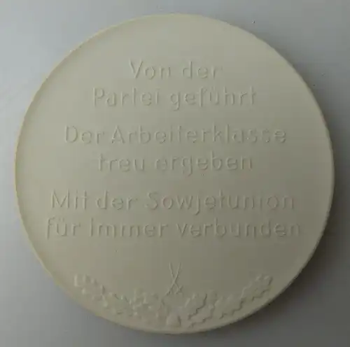 Meissen Medaille: DDR 30 Alles für die Erfüllung unseres Klassenauftr, Orden1402