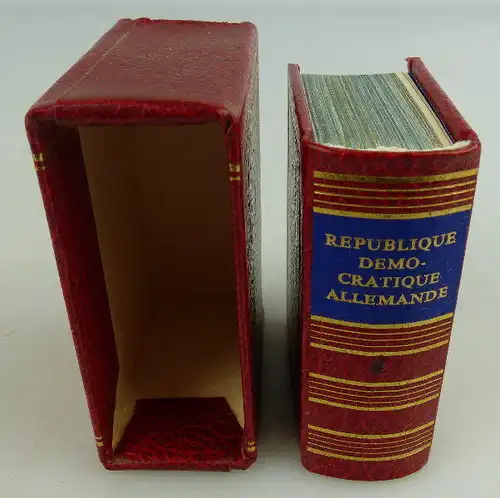 Minibuch: Republique democratique Allemande auf französisch Buch1544