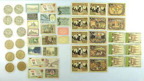 Verschiedene Serien Notgeld - 49 Scheine - z.B. Altona, Oldenburg etc. e1009