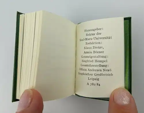 Minibuch: Erinnerungen an Georg Mayer Offizin Andersen Nexö e219