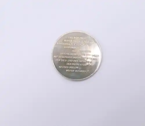 e12481 DDR Medaille Gedenkstätte auf den Selower Höhen