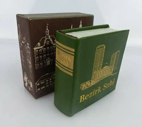 Minibuch: Bezirk Suhl Offizin Andersen Nexö Leipzig 1986 Zeit im Bild bu0377