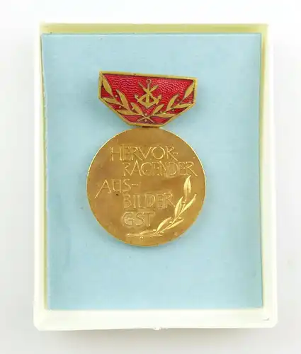 #e5426 Medaille "Hervorragender Ausbilder der GST" in Gold, verliehen ab 1969