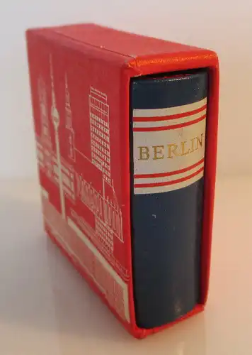 Minibuch: Berlin capital of the GDR Buch in englischer Sprache bu0141