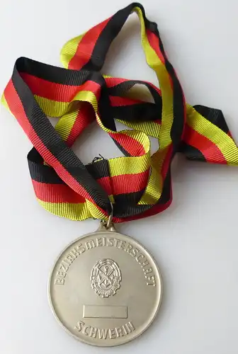 Medaille Bezirksmeisterschaft Schwerin Erhöht Verteidigungsbereitschaft /r372