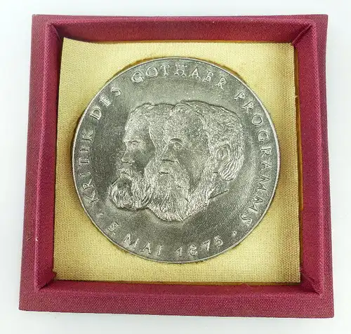 Medaille 1875 Kritik des Gothaer Programms Gedenkstätte Gothaer Orden1554