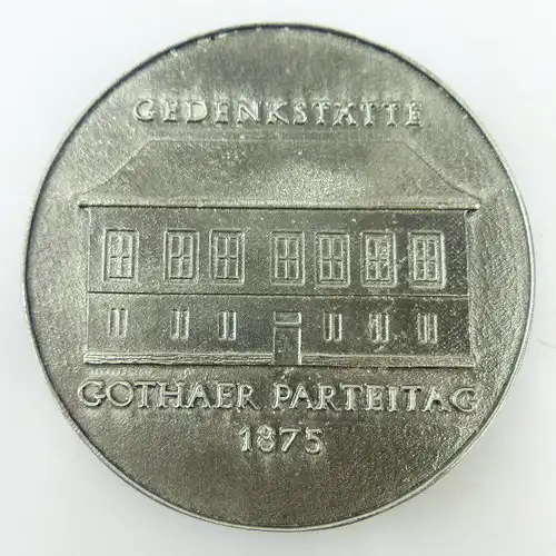 Medaille 1875 Kritik des Gothaer Programms Gedenkstätte Gothaer Orden1554